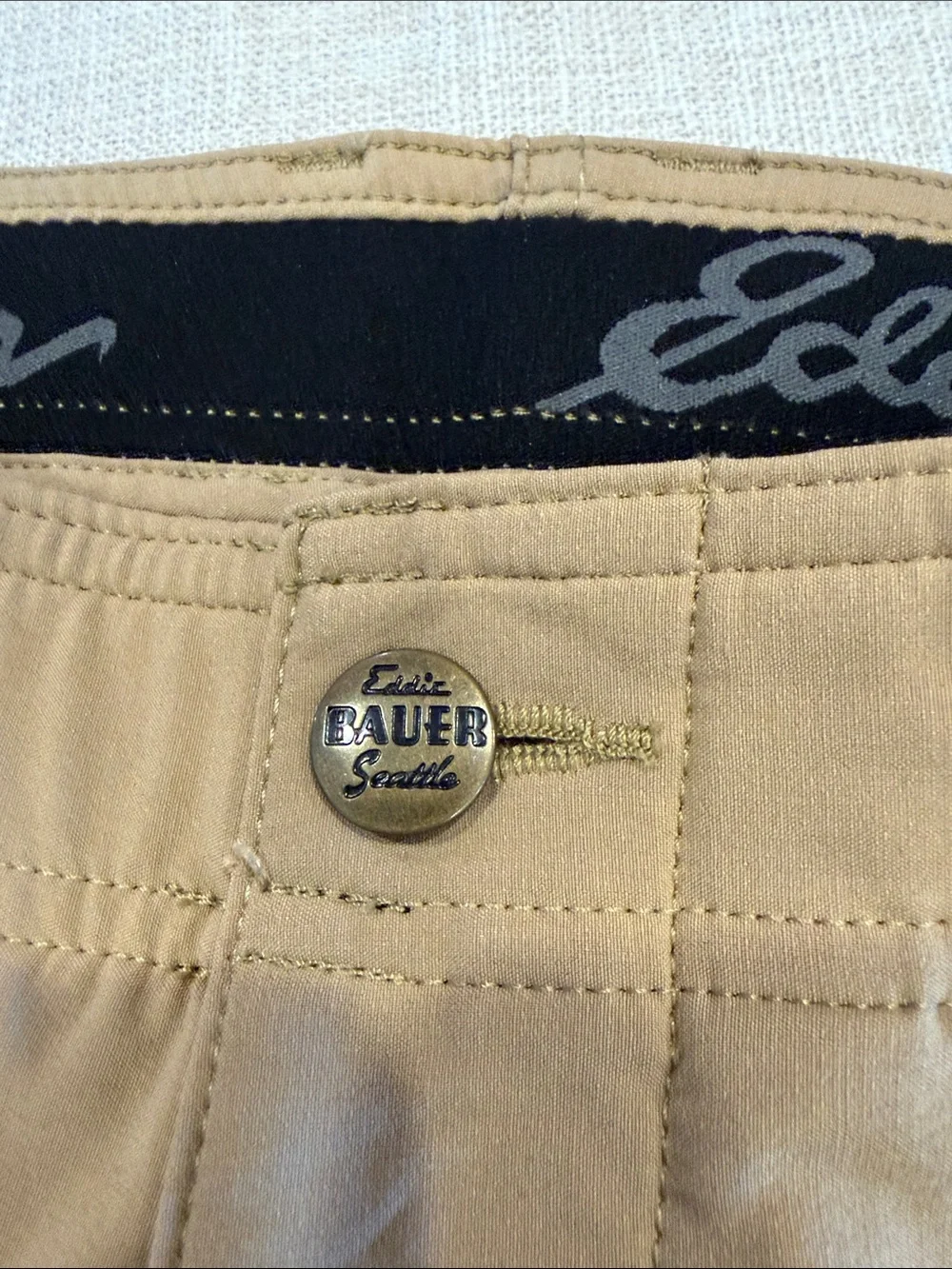 Eddie Bauer lightweight tan